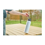 Dubbelwandige RVS drinkfles met dop die als telefoonhouder dient 800ml twaalfde weergave