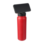 Dubbelwandige RVS drinkfles met dop die als telefoonhouder dient 800ml zevende weergave