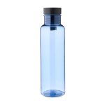 RPET-drinkfles met bamboe detail en draaglus in de dop 750ml kleur ultramarijn blauw eerste weergave