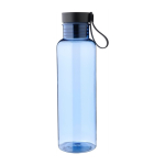 RPET-drinkfles met bamboe detail en draaglus in de dop 750ml vierde weergave