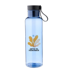 RPET-drinkfles met bamboe detail en draaglus in de dop 750ml achtste weergave