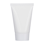 Zonnebrandcrème SPF30 met vanillegeur in witte tube kleur wit eerste weergave