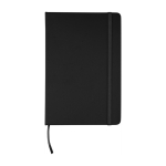 Duurzaam RPET notitieboek A5 hardcover met gelinieerde pagina’s kleur zwart eerste weergave