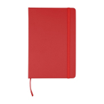 Duurzaam RPET notitieboek A5 hardcover met gelinieerde pagina’s kleur rood eerste weergave