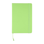 Duurzaam RPET notitieboek A5 hardcover met gelinieerde pagina’s kleur lichtgroen eerste weergave