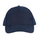Polyester pet met ventilatiegaatjes aan de achterkant kleur blauw eerste weergave
