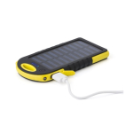 Zonne-energie powerbank met zaklamp aan de zijkant 4.000 mAh tweede weergave