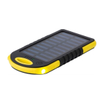 Zonne-energie powerbank met zaklamp aan de zijkant 4.000 mAh vierde weergave