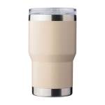 RVS gerecyclede beker 350ml met keramische coating kleur beige eerste weergave