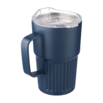 Take-away mok met handvat van gerecycled RVS 450ml eerste weergave