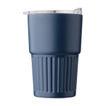 Take-away mok met handvat van gerecycled RVS 450ml vierde weergave