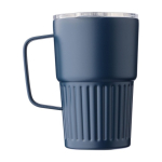 Take-away mok met handvat van gerecycled RVS 450ml vijfde weergave