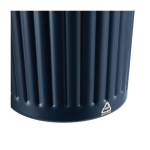 Take-away mok met handvat van gerecycled RVS 450ml achtste weergave