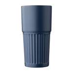 Thermosbeker van gerecycled RVS 500ml met schuifdeksel vierde weergave