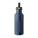 Drinkfles van gerecycled RVS met draaglus aan de dop 500ml derde weergave