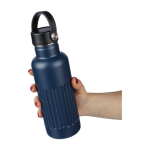 Drinkfles van gerecycled RVS met draaglus aan de dop 500ml zevende weergave