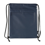 Waterafstotende rugtasje met voorvak kleur blauw eerste weergave