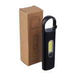 Zaklamp met 3 lichtstanden en karabijnhaak