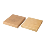 Set van 4 kaasbestekken van RVS met houten handvatten negende weergave