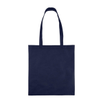 Non-woven tas van gerecycled materiaal 80 g/m² met gelaste hengsels kleur blauw eerste weergave