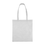 Gerecyclede non-woven tas in verschillende kleuren 80 g/m² kleur wit eerste weergave