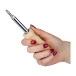 Schroevendraaier met 4 verwisselbare magnetische bits in het handvat zesde weergave