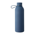 Drinkfles van gerecycled RVS met rubberen coating 500ml derde weergave