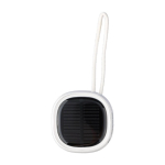 Draadloze speaker met RPET-stof aan de bovenzijde en touwtje 3W kleur wit eerste weergave