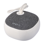 Draadloze speaker met RPET-stof aan de bovenzijde en touwtje 3W eerste weergave