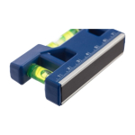 Sleutelhanger met waterpas, liniaal van 7 cm en magnetische basis zesde weergave