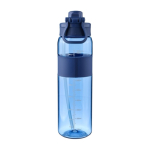 Plastic drinkfles met dubbele sluiting in de dop 900ml derde weergave