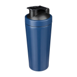 Shaker van gerecycled roestvrij staal met metalen mengbal 750ml eerste weergave