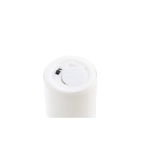 Decoratieve LED-kaars met realistisch vlameffect in glas vierde weergave
