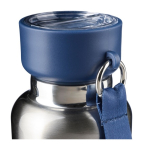 RVS drinkfles met polsriem en beker in de bodem 500ml zevende weergave