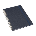 A5 notitieboek van RPET met witte spiraalbinding, gelinieerd eerste weergave