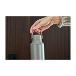 Drinkfles van roestvrij staal 500ml met dubbele sluiting