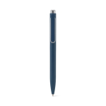Set van balpennen in gerecycled aluminium, met of zonder blauwe inkt kleur blauw eerste weergave