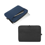 Hoogwaardige laptophoes van gerecycled polyester voor 14” laptops diverse kleuren