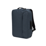 Compacte rugzak van gerecycled polyester met laptopvak 15,6” kleur blauw