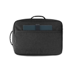 Compacte rugzak van gerecycled polyester met laptopvak 15,6” kleur donkergrijs zevende weergave