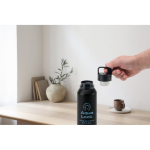 Thermosfles van gerecycled staal met vacuümisolatie 590 ml luxe weergave