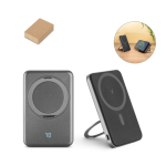 Magnetische powerbank van gerecycled ABS met 15W snelladen, 5000 mAh diverse kleuren
