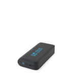 Eco powerbank met ultrasnelle laadfunctie en LED-indicator, 20.000 mAh met afdrukgebied