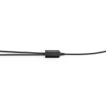 USB-kabel 6-in-1 ultrasnel, gemaakt van aluminium en gerecycled PET kleur zwart eerste weergave