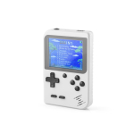 Draagbare spelconsole met 256 klassieke games vol actie en sport kleur grijs derde weergave
