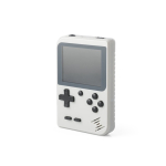 Draagbare spelconsole met 256 klassieke games vol actie en sport kleur grijs