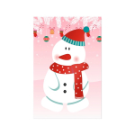 Kerstset met zes kleurplaten en inbegrepen stickervelletjes kleur wit derde weergave