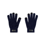 Handschoenen van gerecycled polyester rPET met touchscreen vingers kleur marineblauw eerste weergave