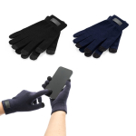 Handschoenen van gerecycled polyester rPET met touchscreen vingers diverse kleuren
