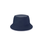 Bucket hat van gerecycled polyester rPET, waterafstotend kleur marineblauw eerste weergave
